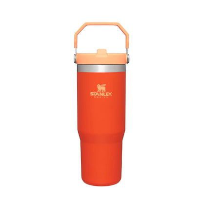 VASO STANLEY FLIP STRAW TUMBLER 20 OZ TIGERLILY