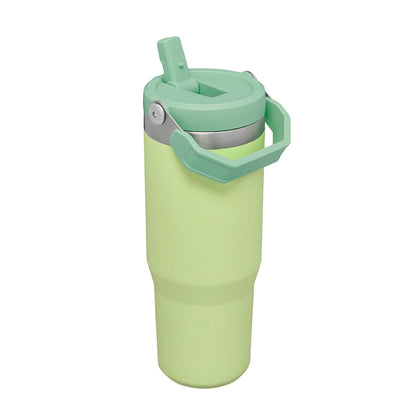 VASO STANLEY FLIP STRAW TUMBLER 20 OZ CITRON