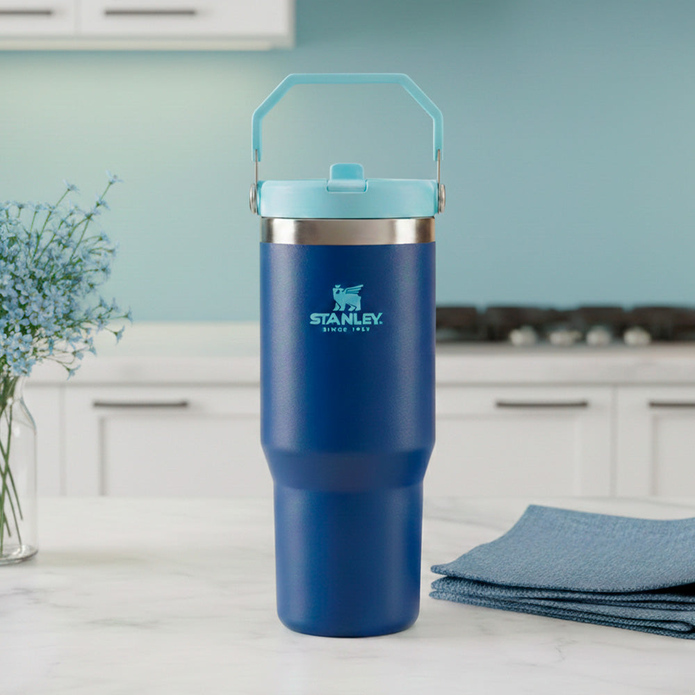 VASO STANLEY FLIP STRAW TUMBLER 20 OZ LAPIZ