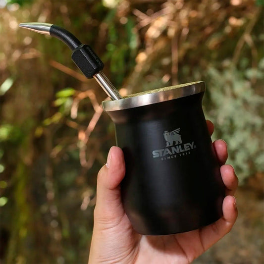 MATE STANLEY AC. INOX NEGRO MATE
