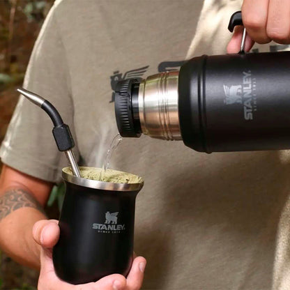 MATE STANLEY AC. INOX NEGRO MATE