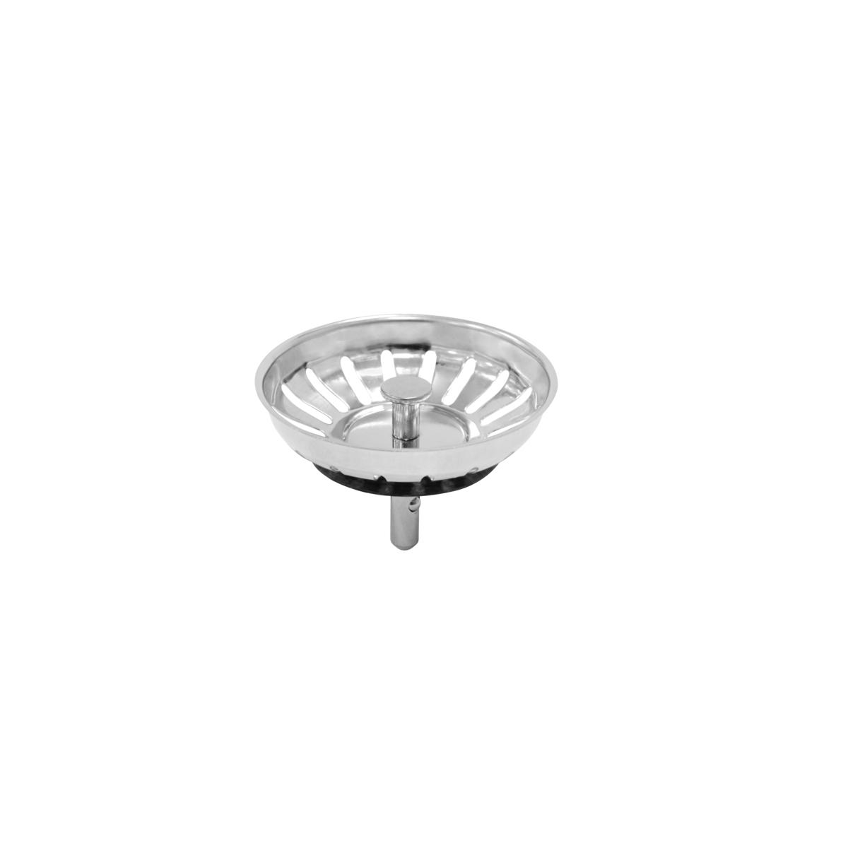 Tapa de válvula Tramontina Luxo para piletas y cubas de 4 1/2″ de acero inoxidable y polipropileno