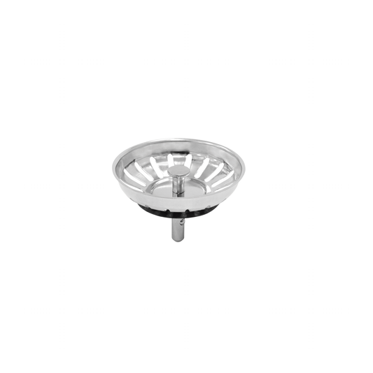 Tapa de válvula Tramontina Luxo para piletas y cubas de 4 1/2″ de acero inoxidable y polipropileno