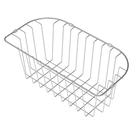 Cesto alambrado en acero inoxidable para fregadero de empotrar e incrustar Morgana 60 FX