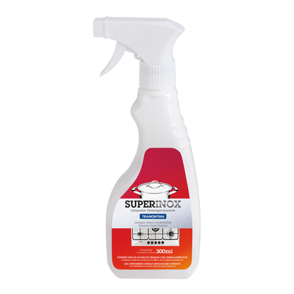 Spray de limpieza para acero inoxidable