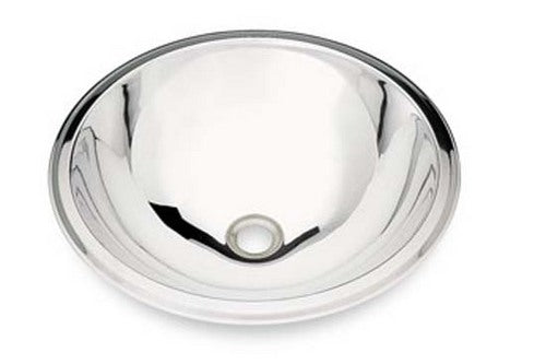 Lavamanos en acero inoxidable alto brillo Ø30 cm