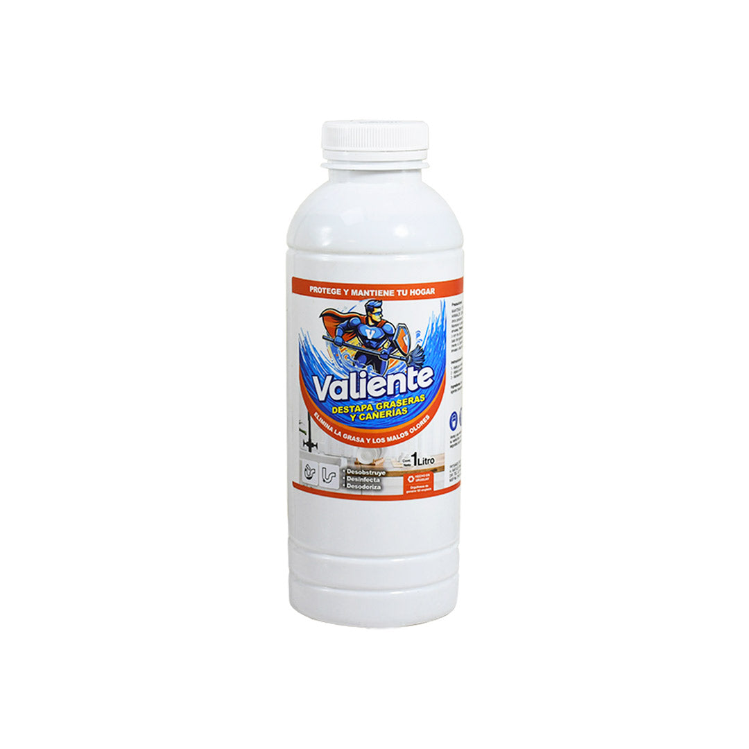 DESTAPA CAÑERIAS VALIENTE 1 LT REF 453