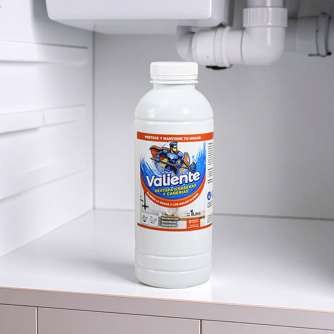 DESTAPA CAÑERIAS VALIENTE 1 LT REF 453