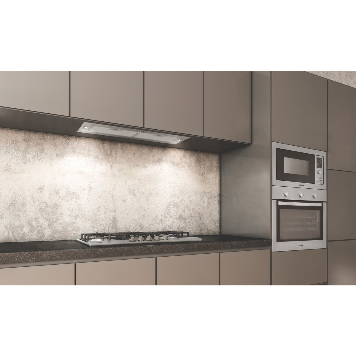 Campana de embutir Tramontina de acero inoxidable, 75cm y 220V
