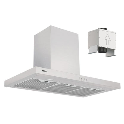 Campana extractora de pared Tramontina Dritta Wall 90 Split