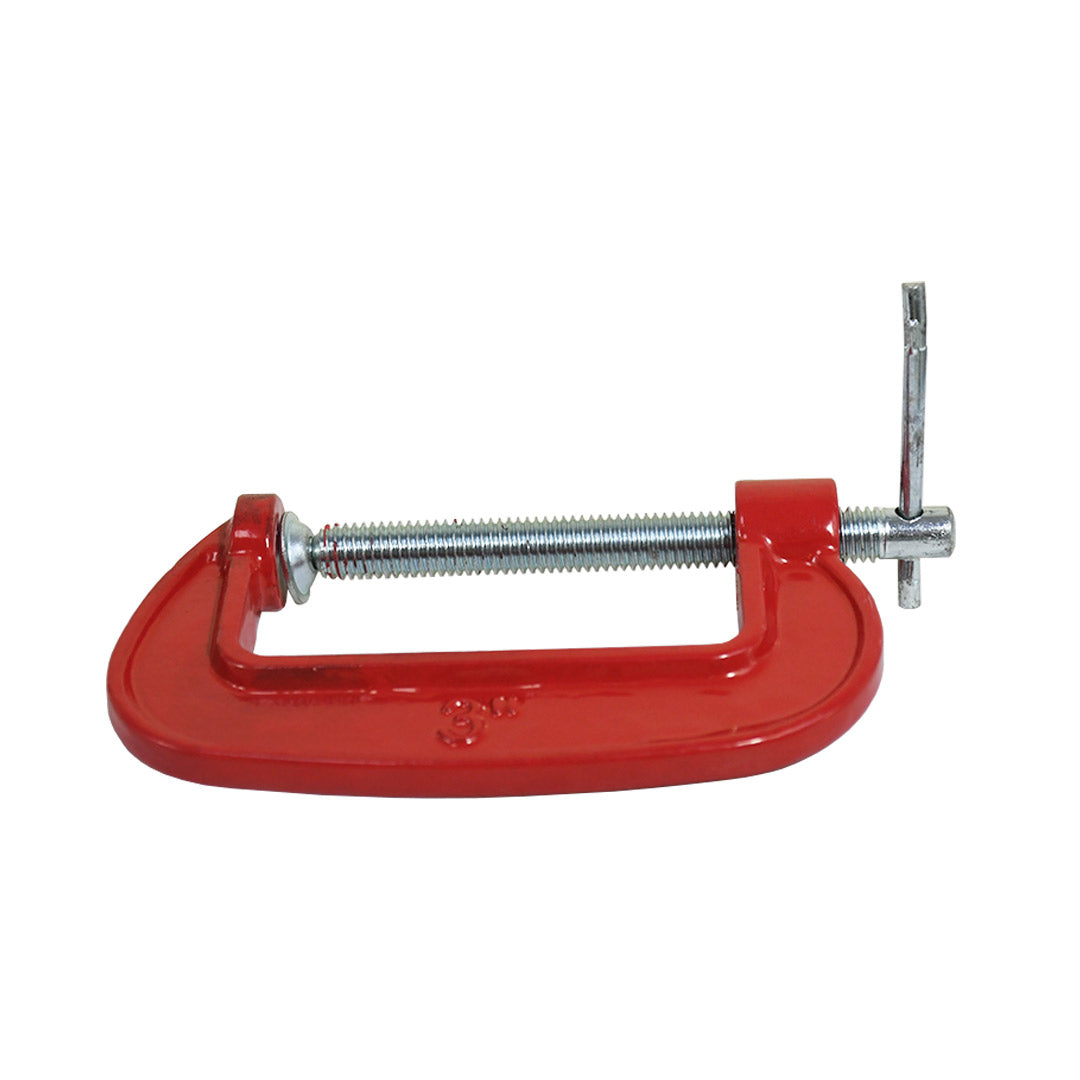 PRENSA TIPO G 3″ ROJA LH-5017