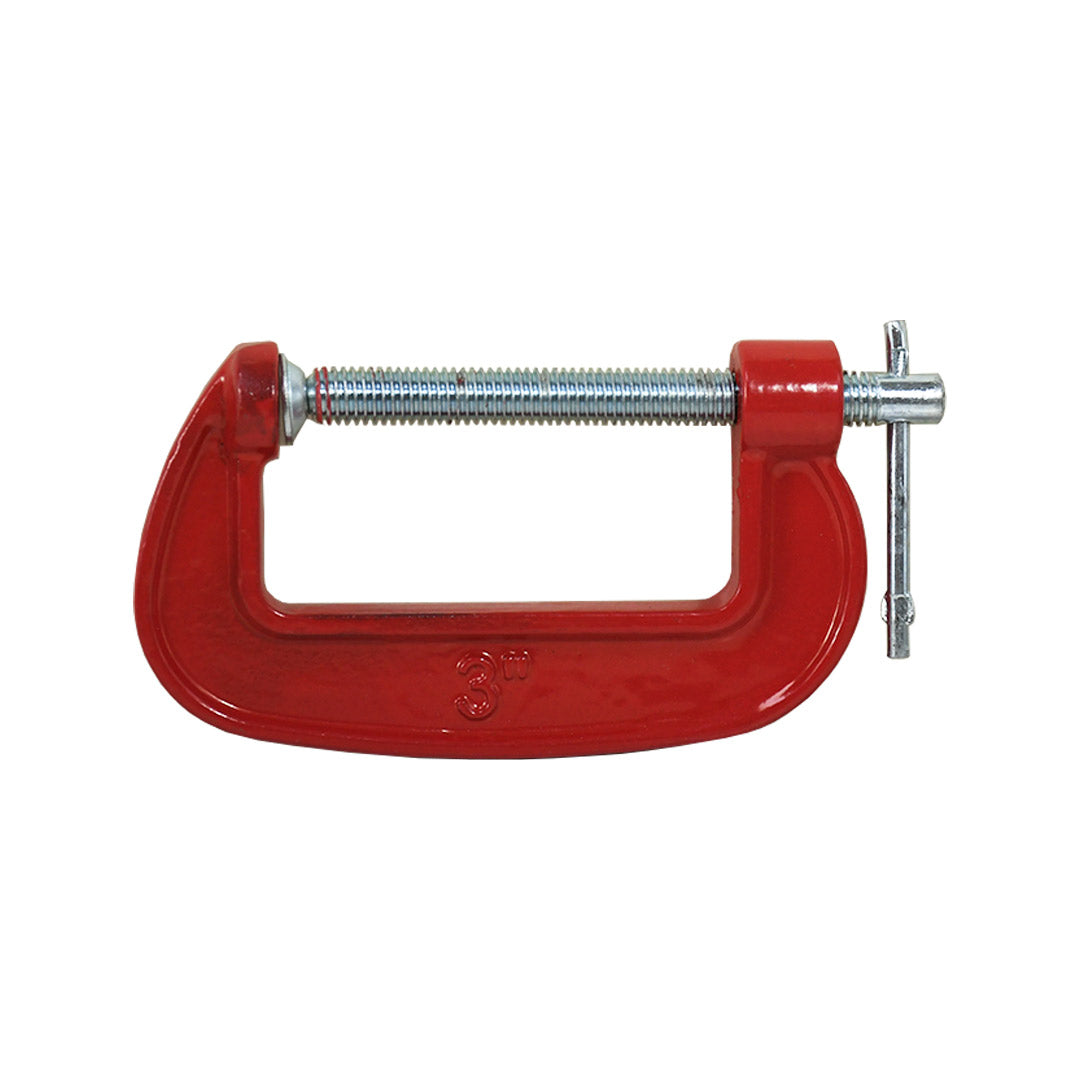 PRENSA TIPO G 3″ ROJA LH-5017