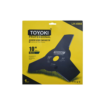 DISCO 3 PUNTAS 10″ P/DESMALEZADORA TOYOKI LH-4988