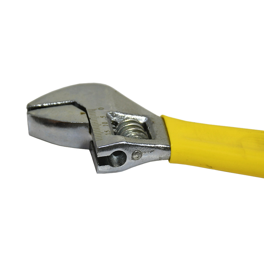 LLAVE AJUSTABLE 6″ MANGO AMARILLO TOYOKI LH-4997