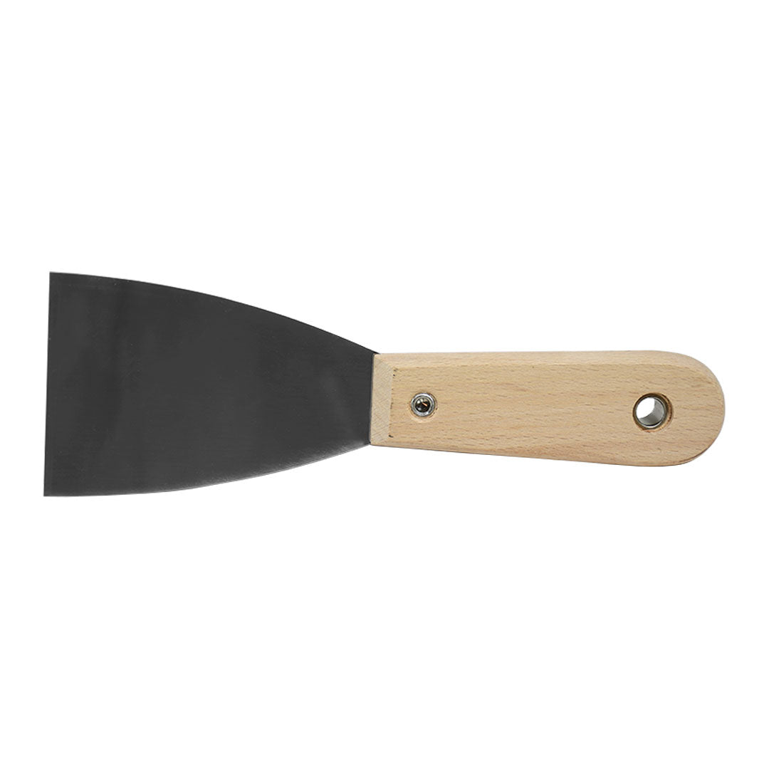 ESPATULA METALICA 2.5″ MANGO DE MADERA LH-4991