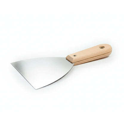 ESPATULA METALICA 5″ MANGO DE MADERA LH-4994