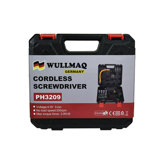 ATORNILLADOR ELECTRICO C/ACCESORIOS WULLMAQ PH3209