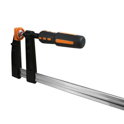 PRENSA TIPO F 100X800MM MANGO NEGRO/NARANJA LH5014