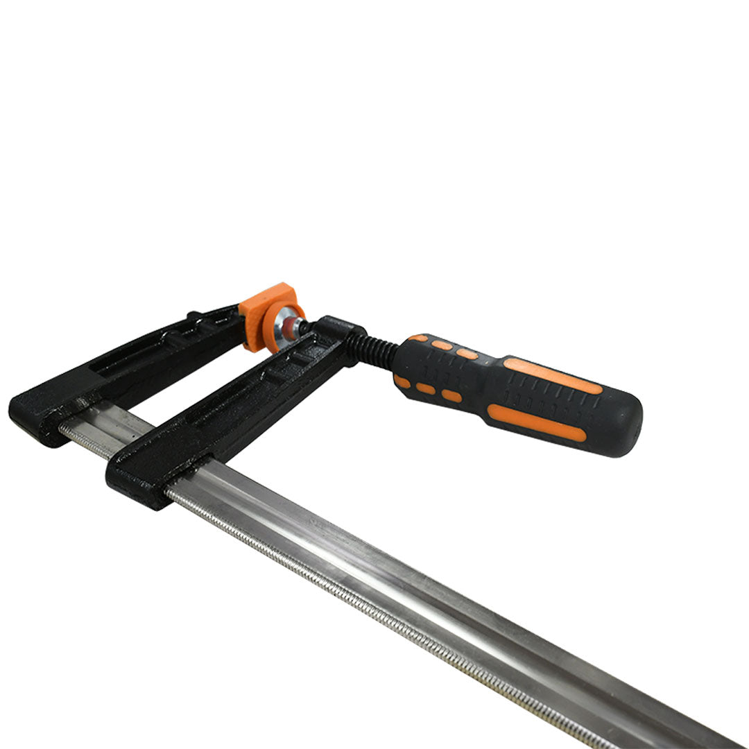 PRENSA TIPO F 100X800MM MANGO NEGRO/NARANJA LH5014