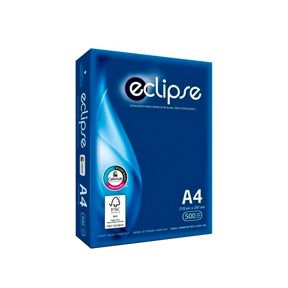 PAPEL A4 ECLIPSE RESMA 500 HOJAS FOT10063C