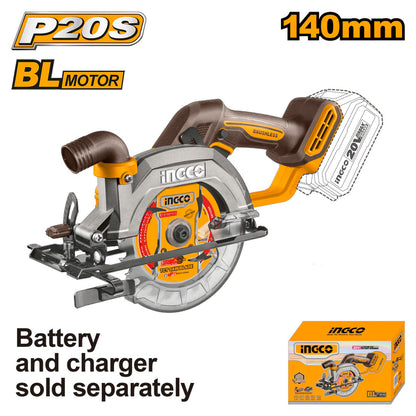 SIERRA CIRCULAR 20V 140MM BRUSHLESS CSLI1402