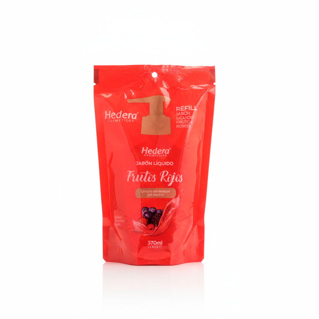 JABON LIQ.P/MANOS SACHET 370 ML FRUTOS ROJOS 2236