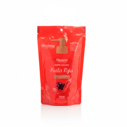 JABON LIQ.P/MANOS SACHET 370 ML FRUTOS ROJOS 2236