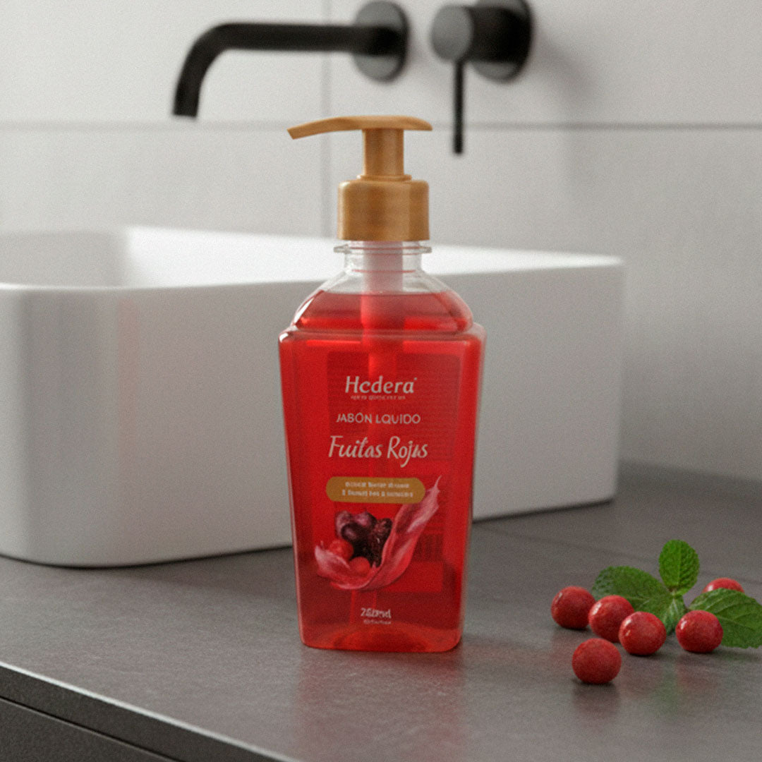 JABON LIQ.P/MANOS DIS. 370 ML FRUTOS ROJOS 2240