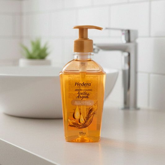 JABON LIQ.P/MANOS DIS. 370 ML ACEITE ARGAN 2241