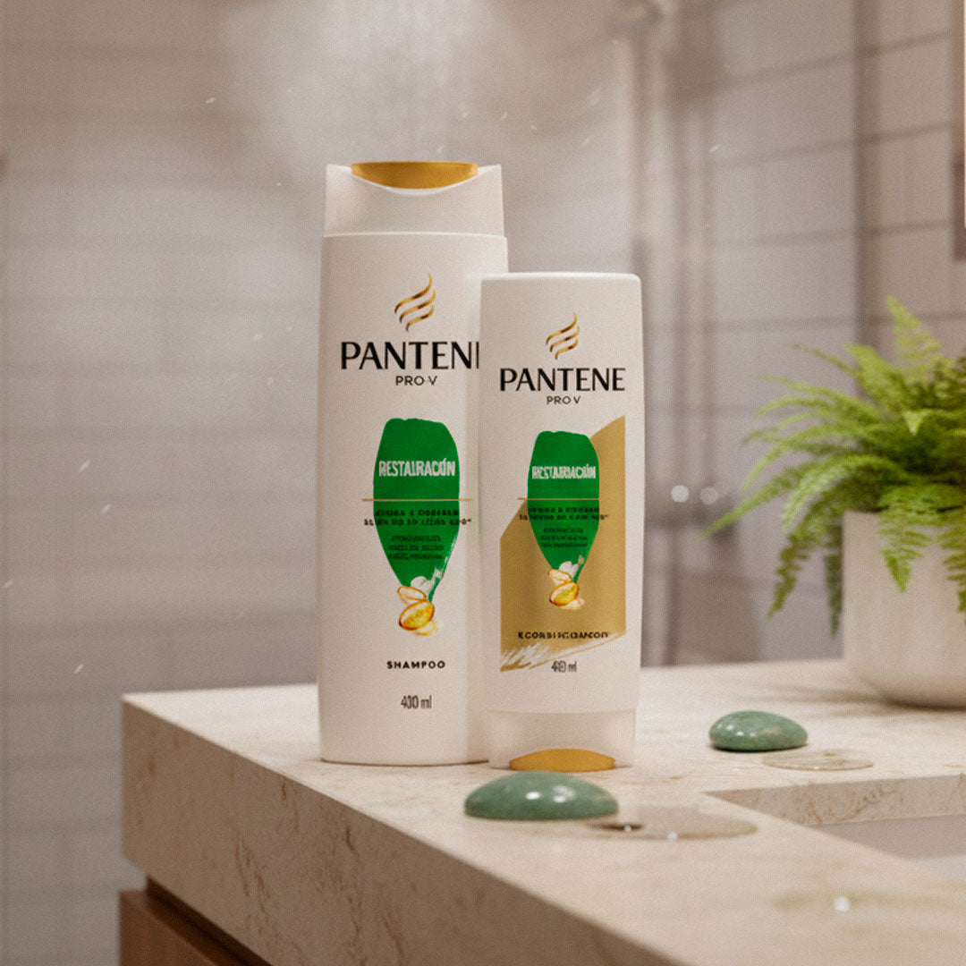 SHAMPOO 400+ACO 200 PANTENE RESTAURACIÓN 20494
