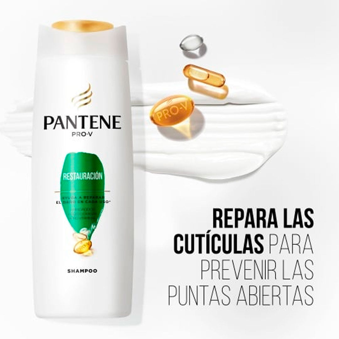 SHAMPOO 400+ACO 200 PANTENE RESTAURACIÓN 20494