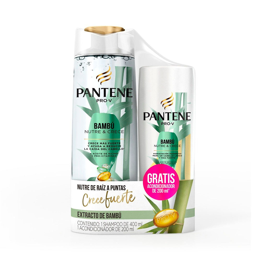 SHAMPOO 400+ACO 200 PANTENE BAMBÚ 20553