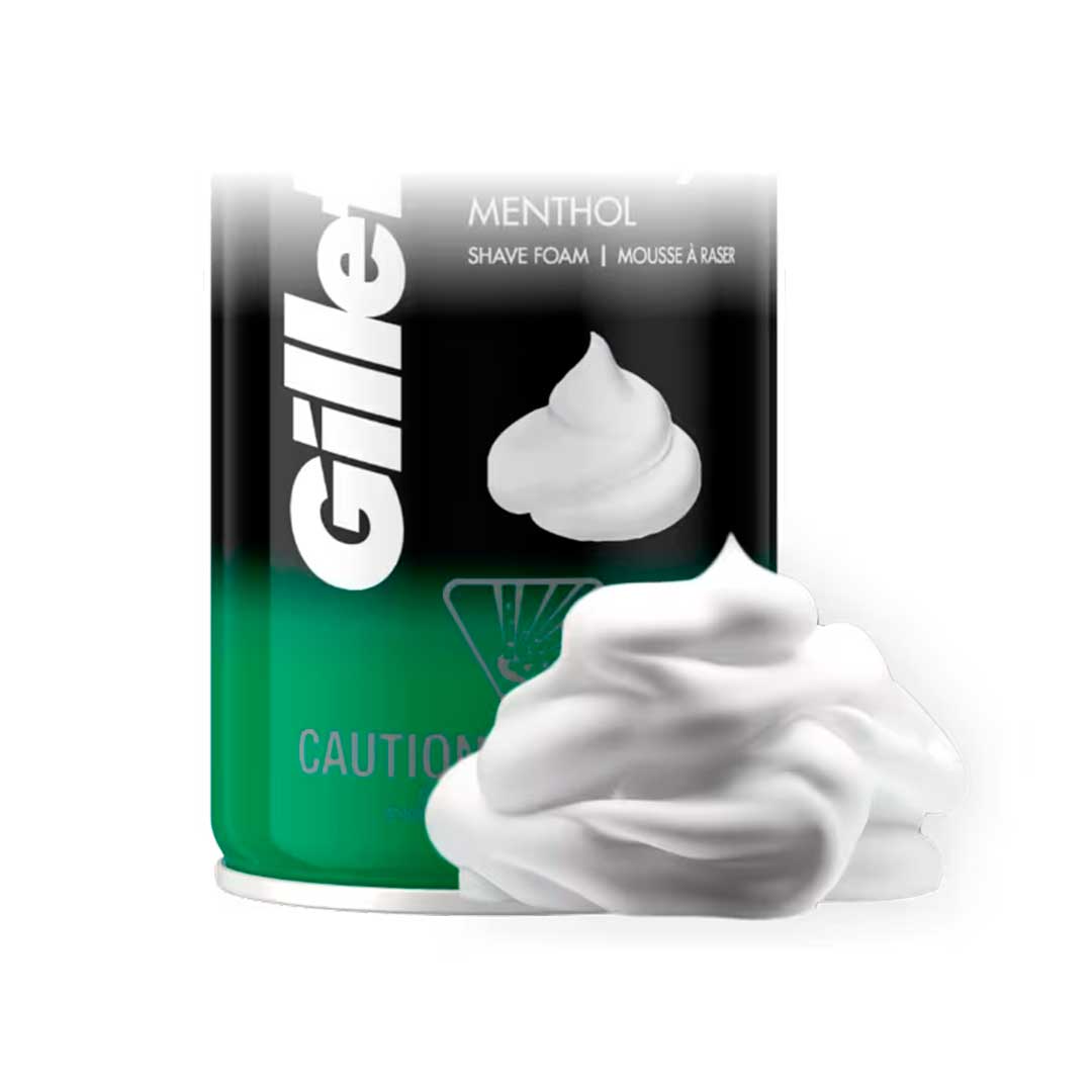 ESPUMA DE AFEITAR GILLETTE  175G  MENTOL 80674649