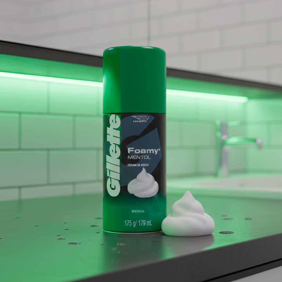 ESPUMA DE AFEITAR GILLETTE  175G  MENTOL 80674649