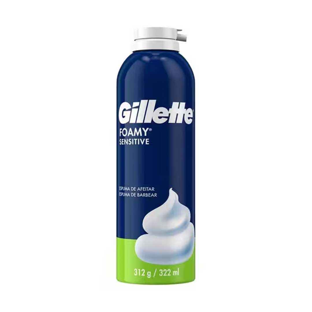 ESPUMA DE AFEITAR GILLETTE 312G PIEL SENSIBLE 8068