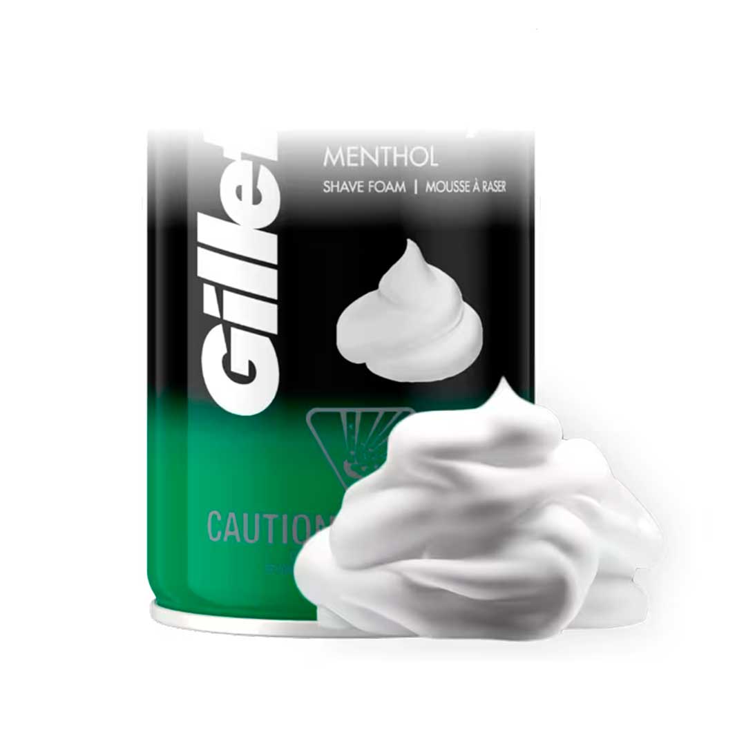 ESPUMA DE AFEITAR GILLETTE 312G MENTOL 75068450