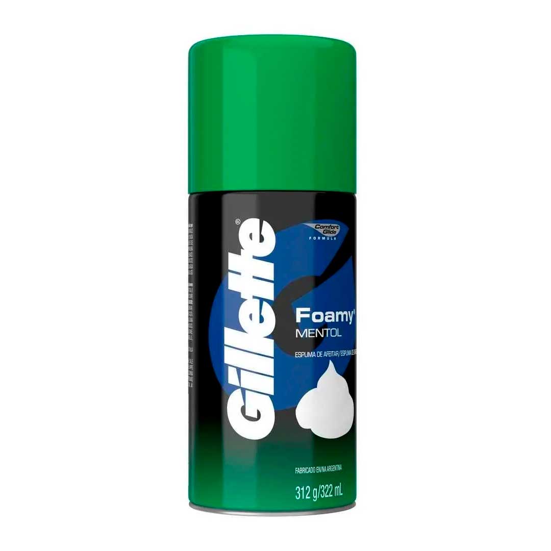 ESPUMA DE AFEITAR GILLETTE 312G MENTOL 75068450