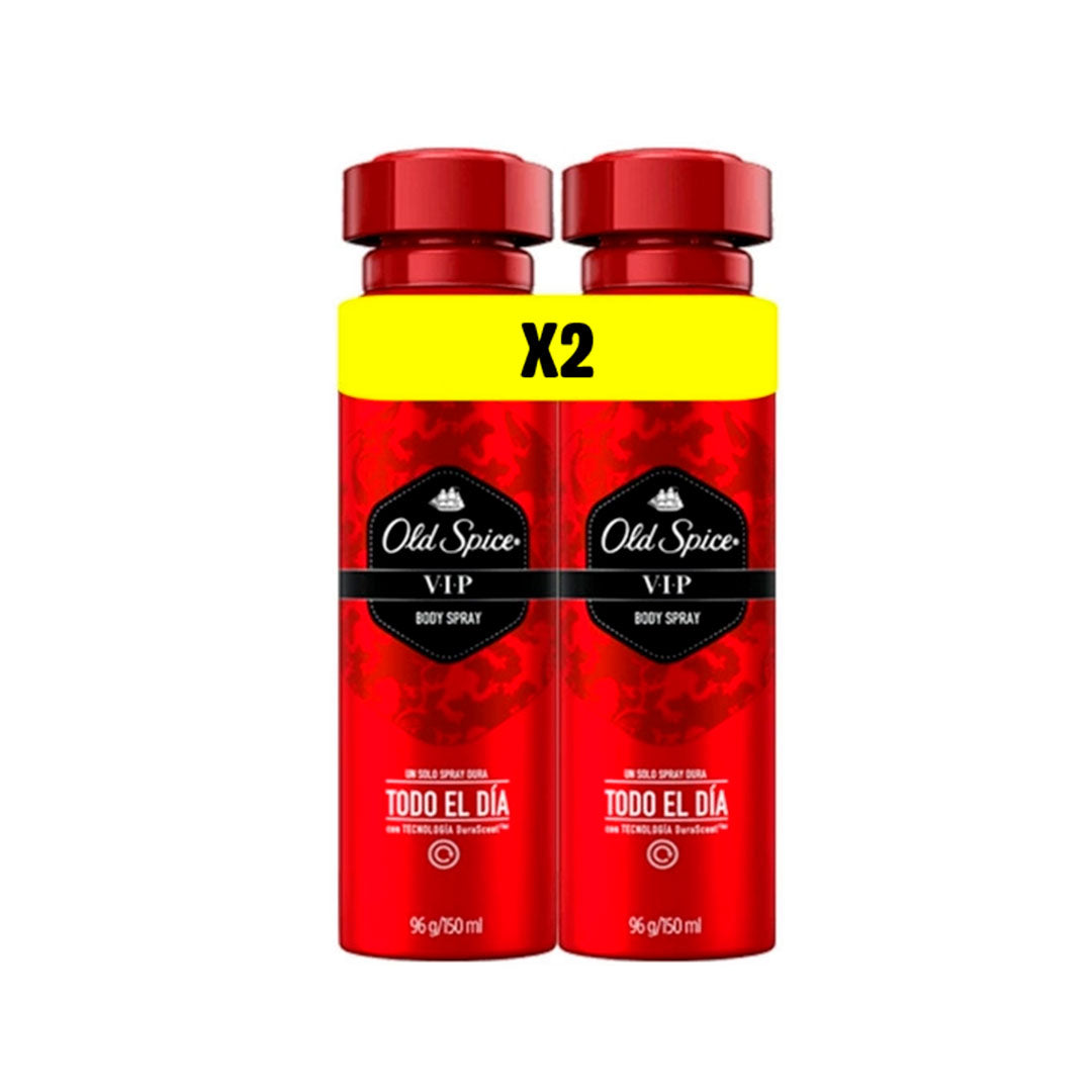 DESODORANTE AEROSOL OLD SPICE X2 V·I·P 150ML 80324