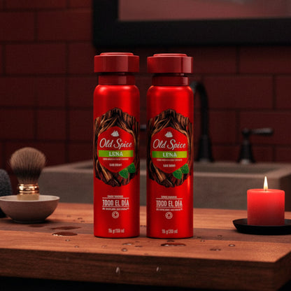 DESODORANTE AEROSOL OLD SPICE X2 LEÑA 150ML 803202