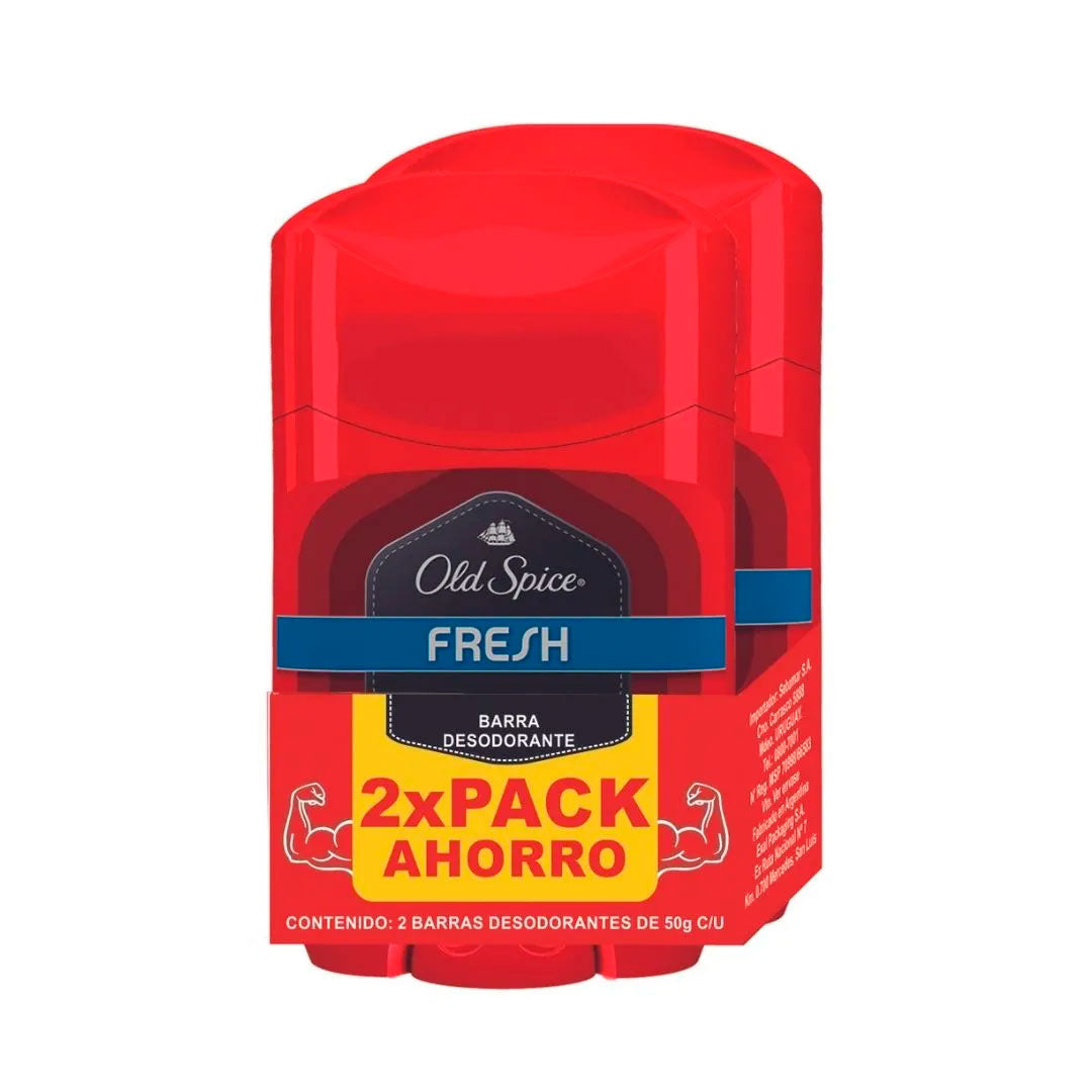 DESODORANTE OLD SPICE PACK X2 FRESH 50GRS 80320239
