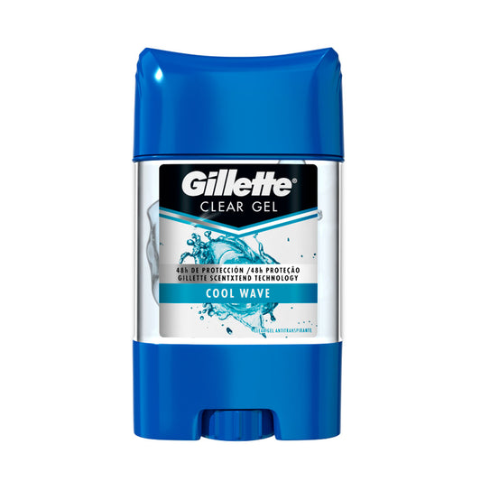 ANTITRANSPIRANTE GILLETTE CLEAR PACK X2 COOL WAVE