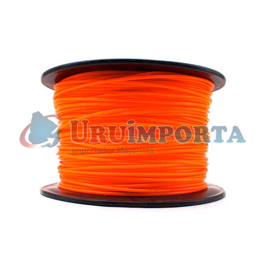 TANZA BORDEADORA REDONDA 2.4MM 200M URU 11017