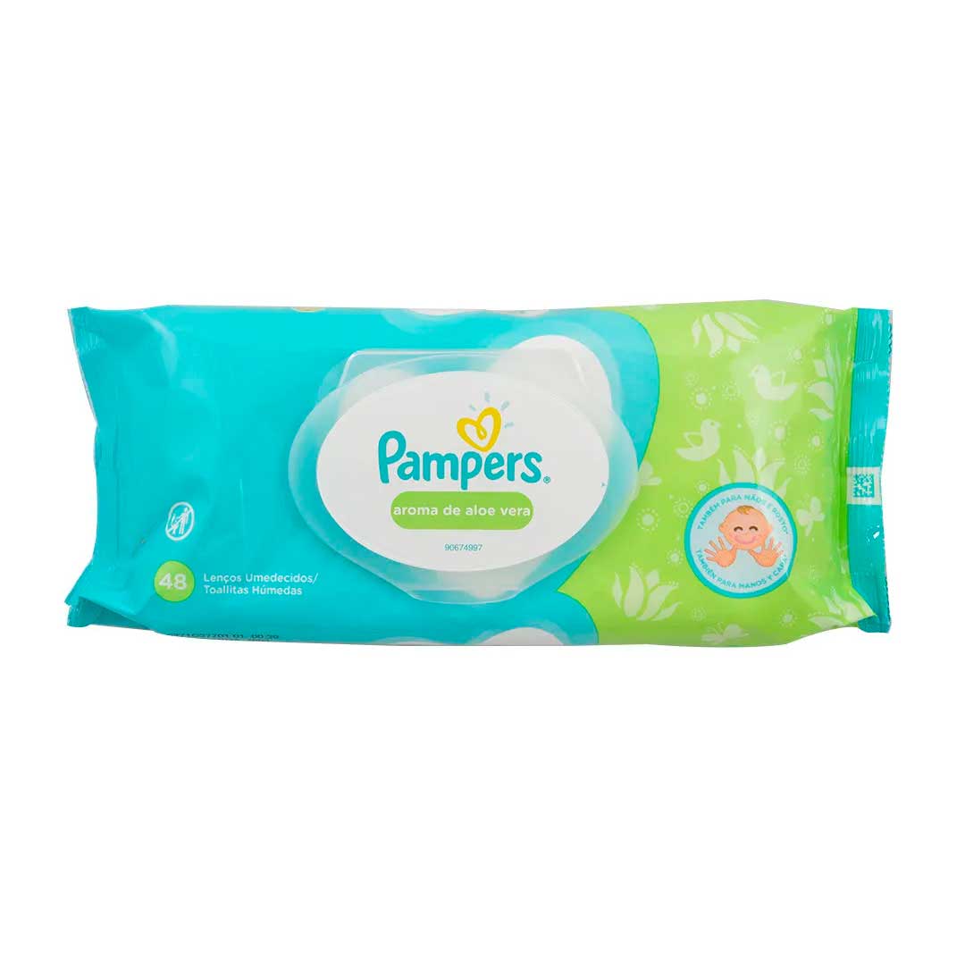 TOALLITAS PAMPERS ALOE VERA X48 80328765