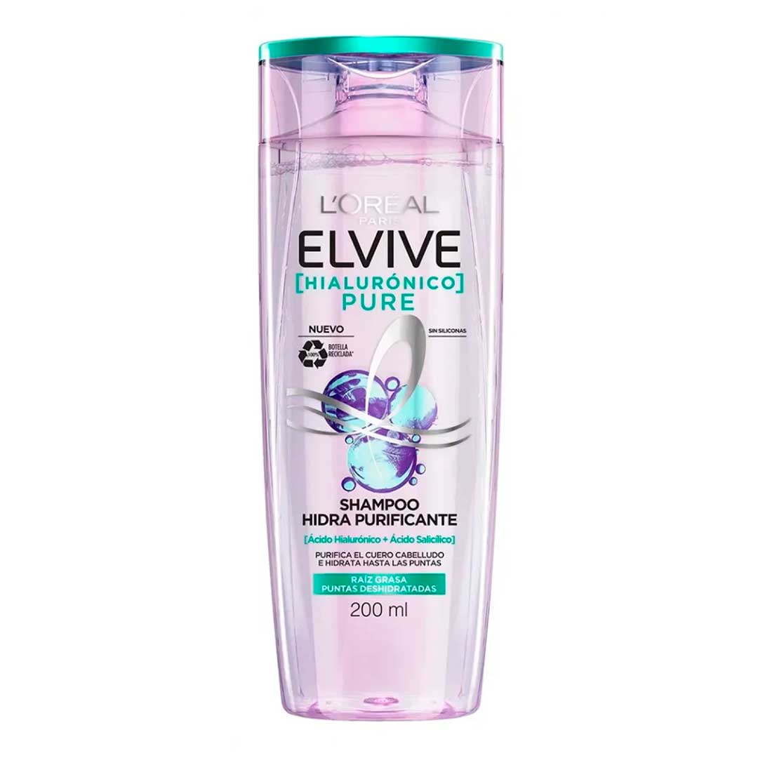 SHAMPOO ELVIVE HIALURONICO PURE 200ML