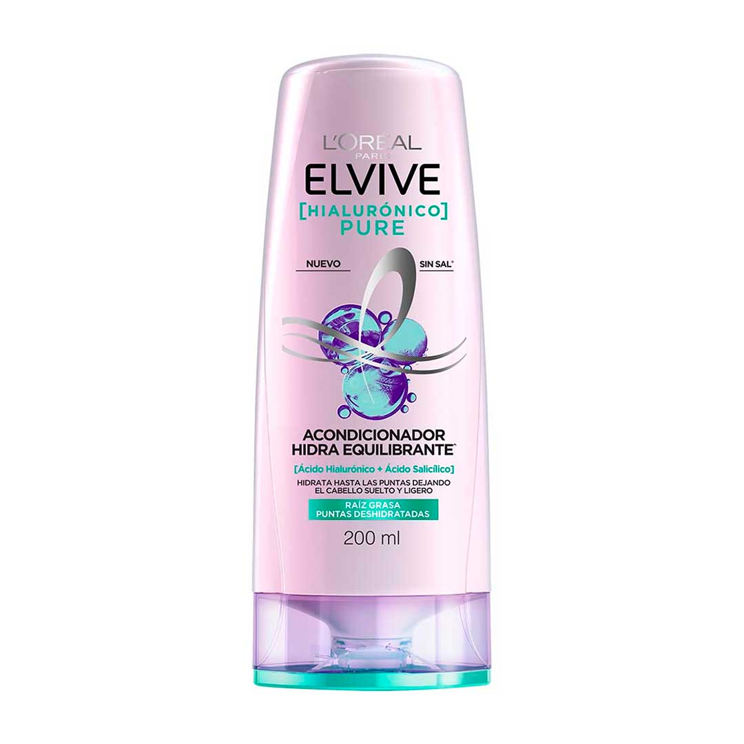 ACONDICIONADOR ELVIVE HIALURONICO PURE 200ML