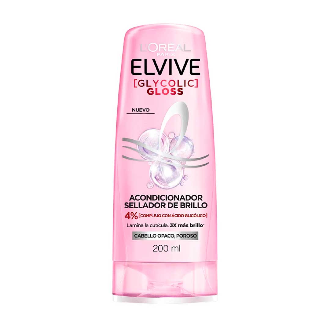 ACONDICIONADOR ELVIVE GLYCOLIC GLOSS 200ML