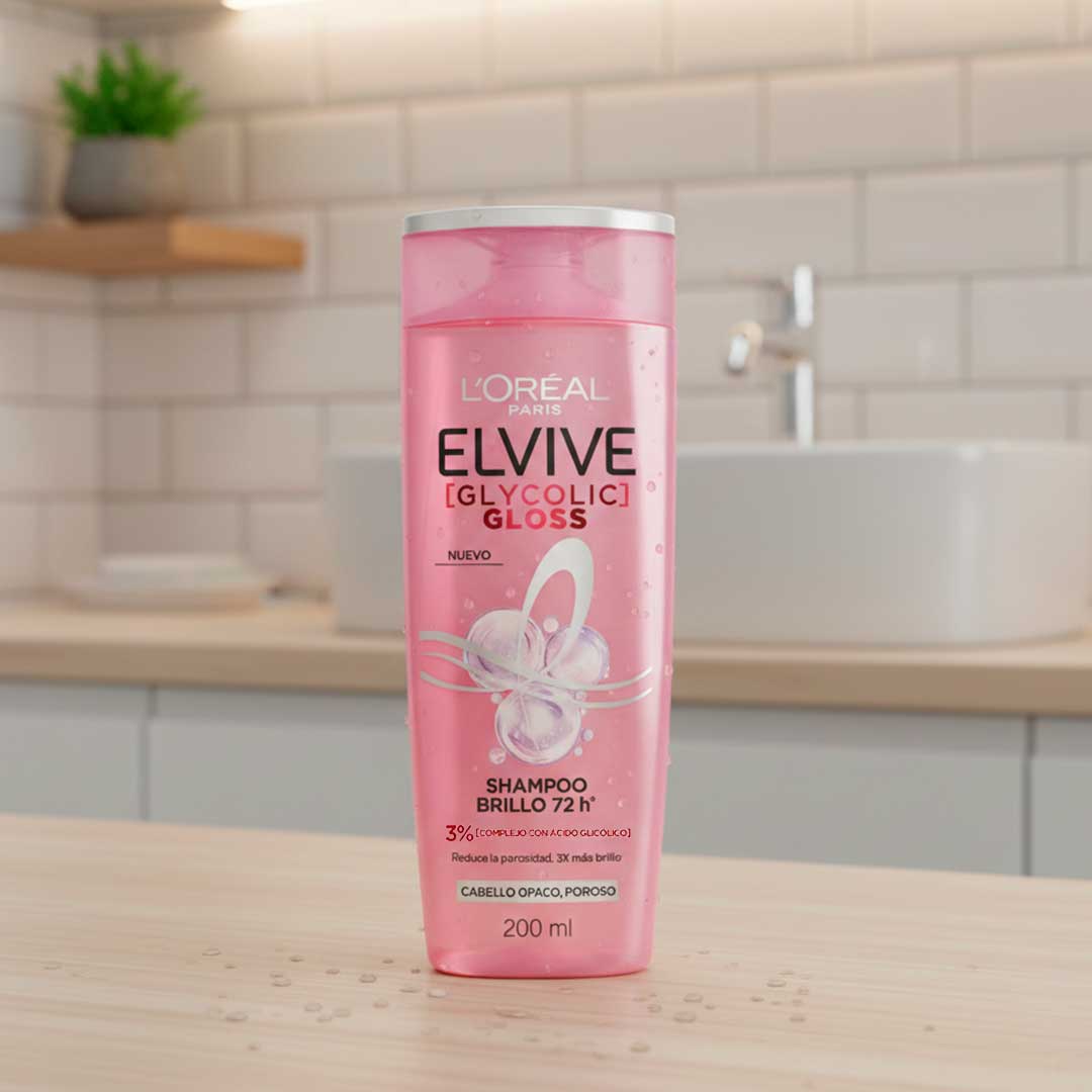 SHAMPOO ELVIVE GLYCOLIC GLOSS 200ML