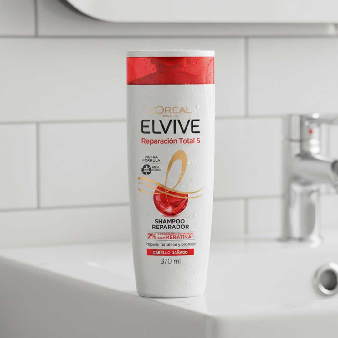 SHAMPOO ELVIVE REPARACIÓN TOTAL5 370ML