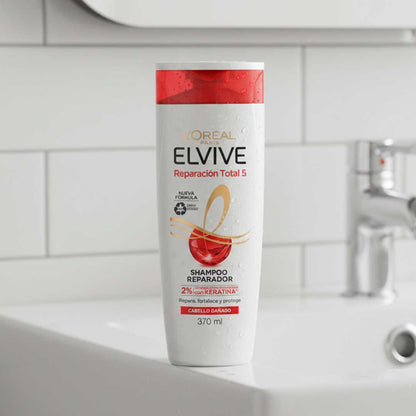 SHAMPOO ELVIVE REPARACIÓN TOTAL5 370ML