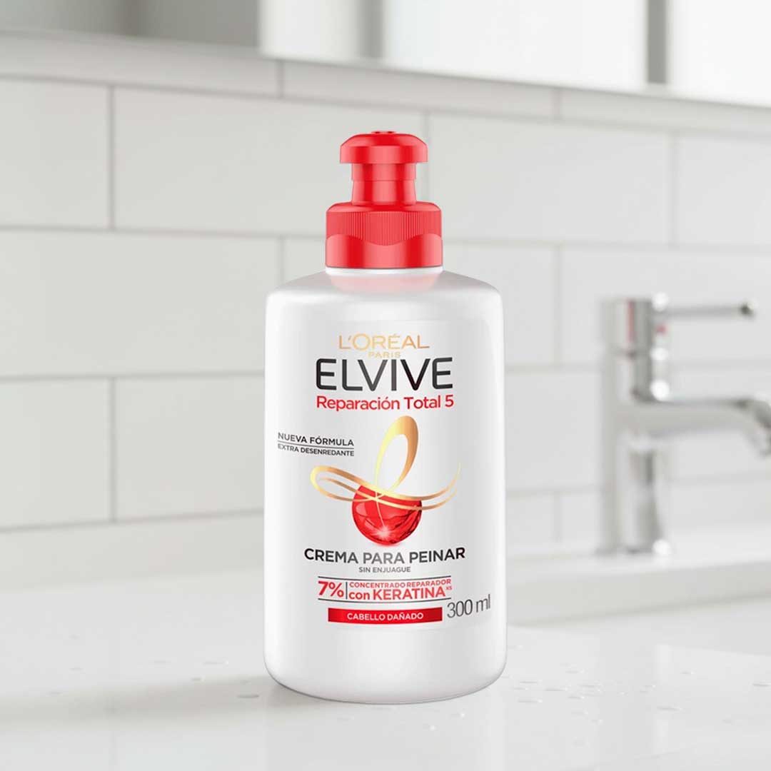 CREMA PARA PEINAR ELVIVE REPARACIÓN TOTAL5 300ML